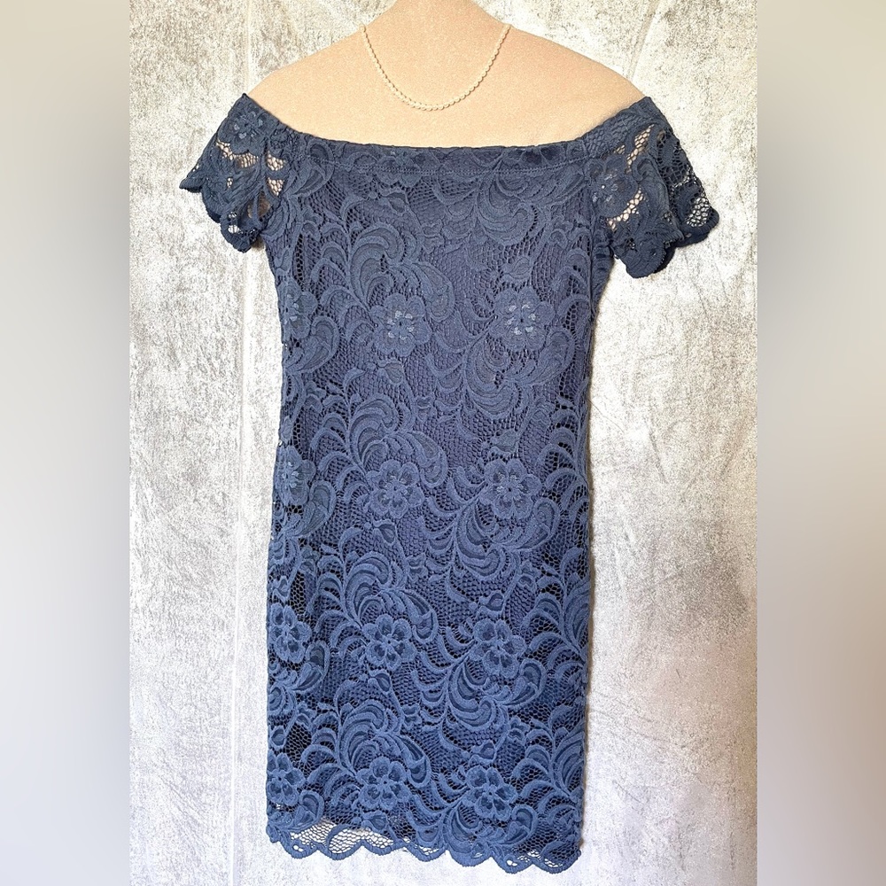 Ambiance lace mini dress s